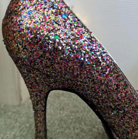 Candie's multicolored high heels - Picture 2 of 5